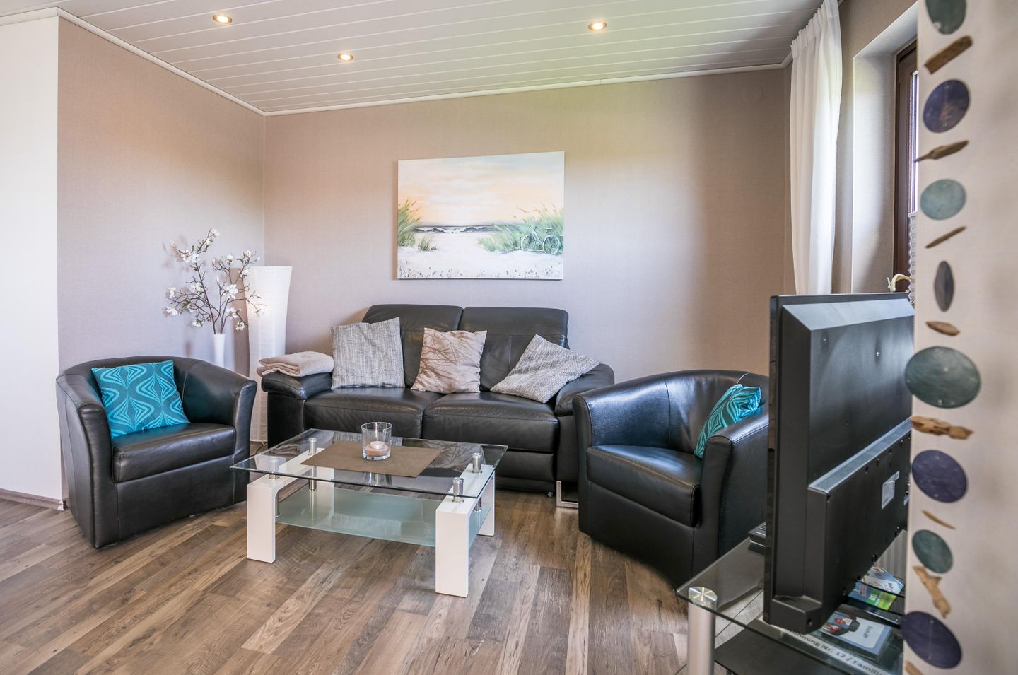 Haus Lee, Whg. 17 Wohnzimmer