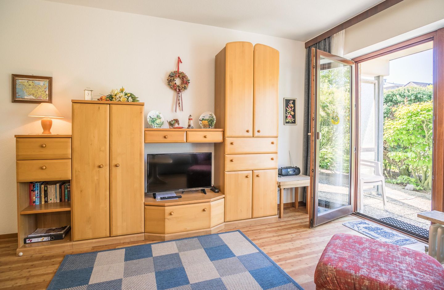 Nordseeblick, Whg. 2 Wohnzimmer