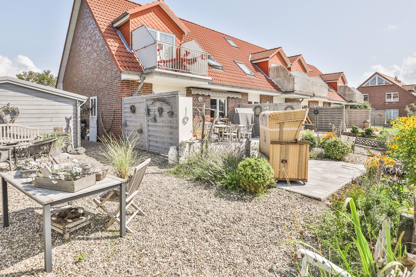 Haus am Teich, Whg. Happy, Terrasse