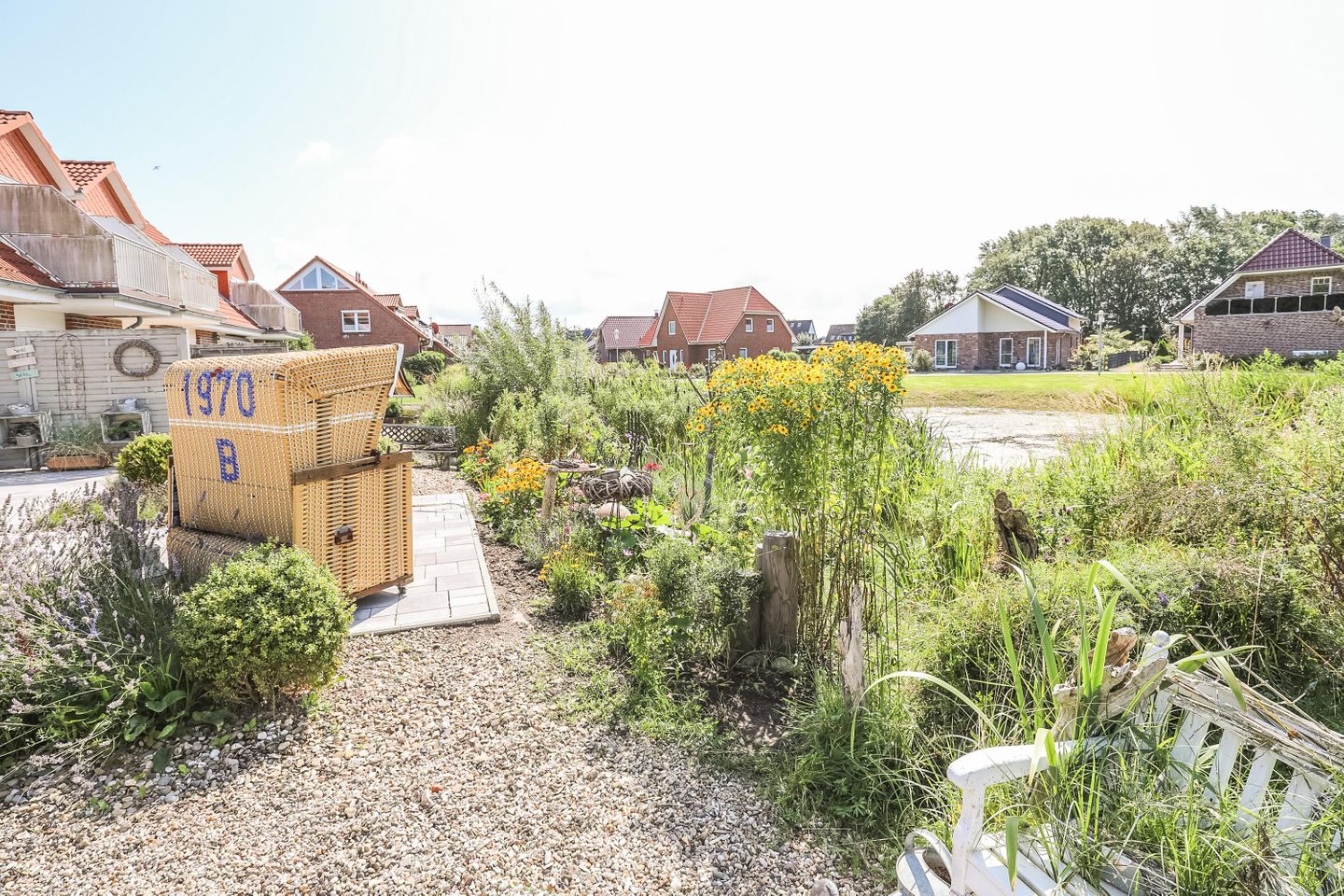 Haus am Teich, Whg. Happy, Strandkorb