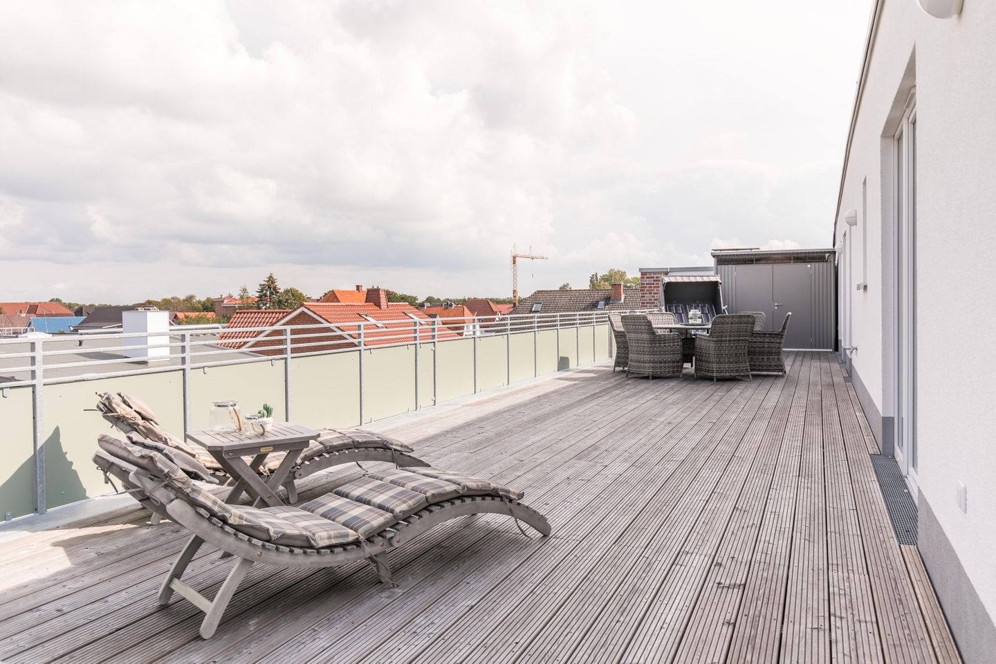 "MeerGenuss", Penthouse-WHG, Dachterrasse