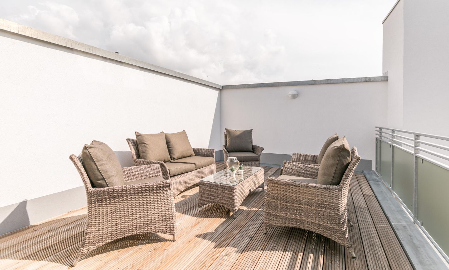 "MeerGenuss", Penthouse-WHG, Dachterrasse
