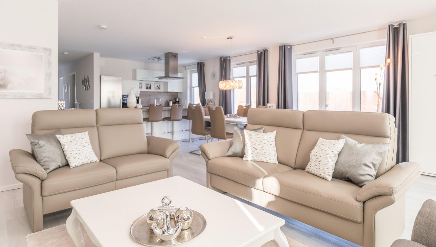 "MeerGenuss", Penthouse-WHG, Wohnzimmer