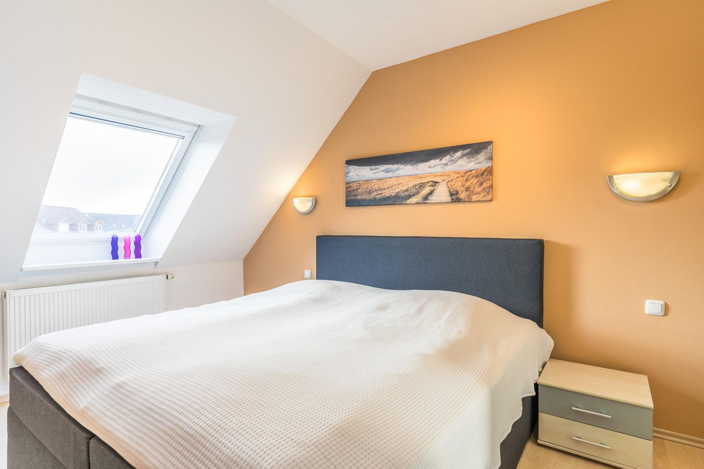 Haus am Teich, Whg. 2, Schlafzimmer