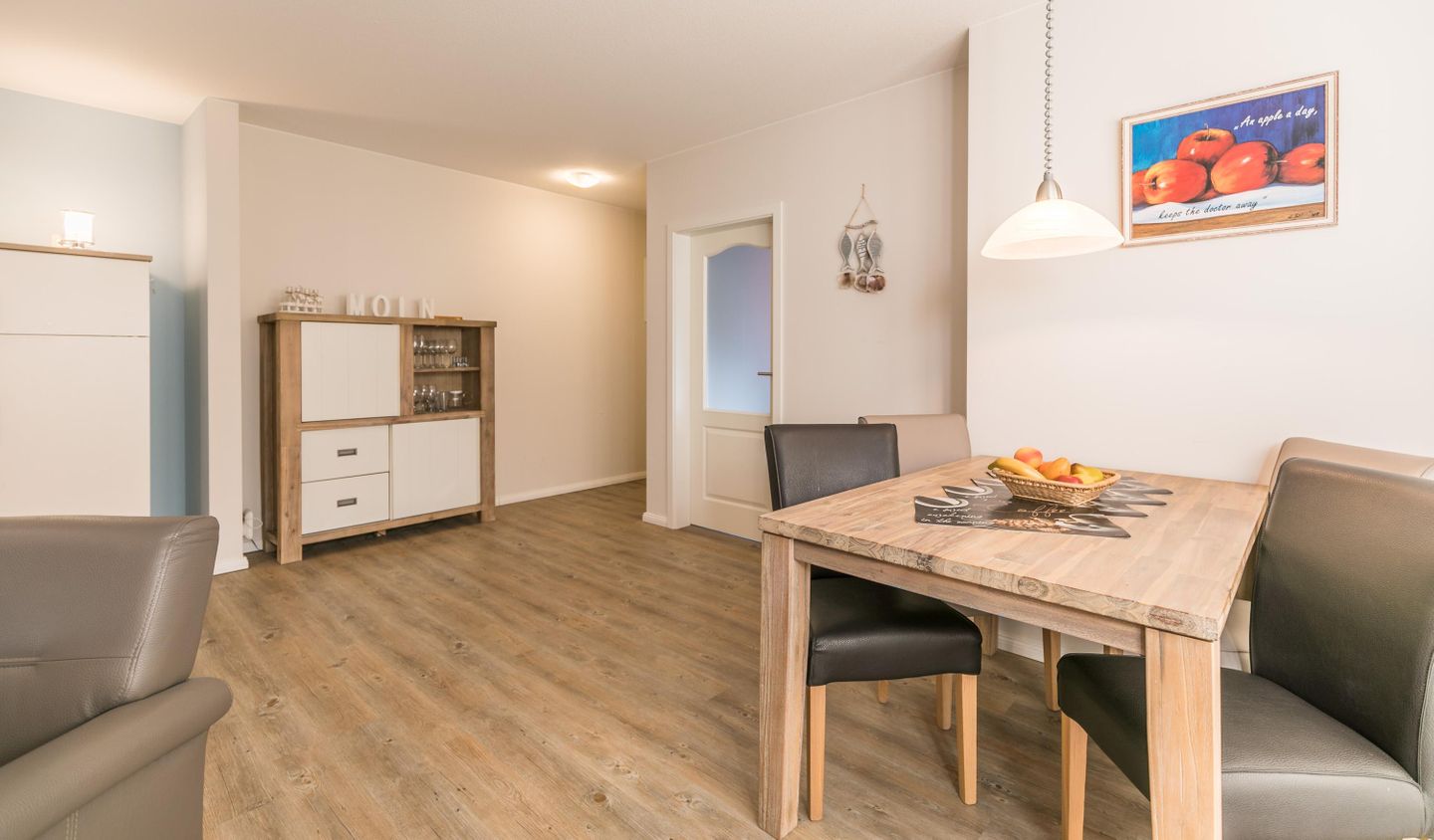 Haus Sand und Meer, Whg. 1 Wohnzimmer