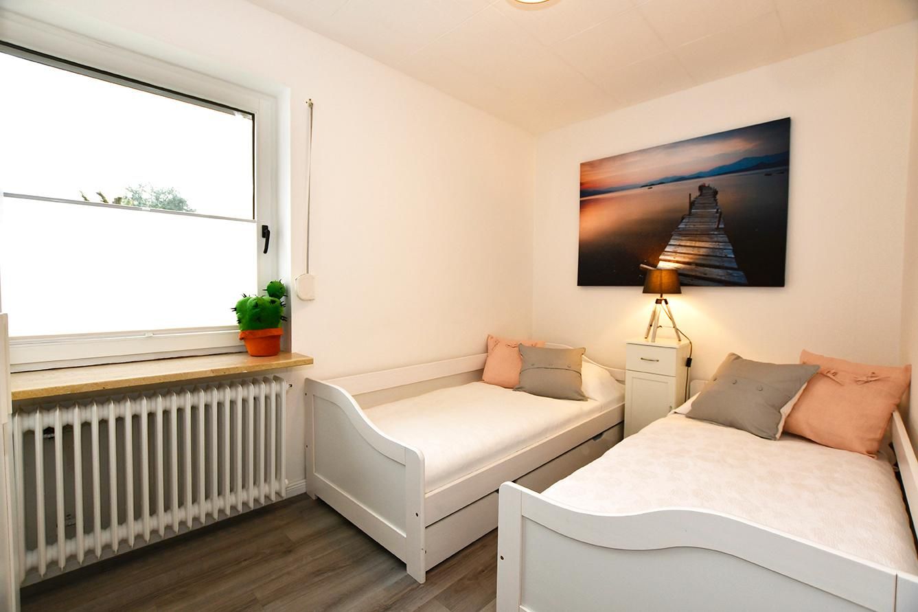 Haus im Törn, Whg. 2, Schlafzimmer 2 Einzelbetten