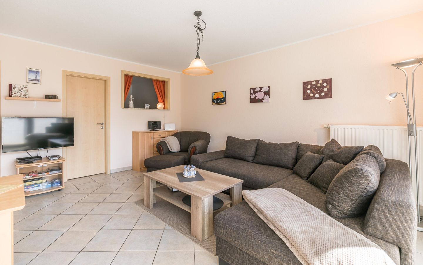 Theodor-Storm-Haus, Whg. 9 Wohnzimmer