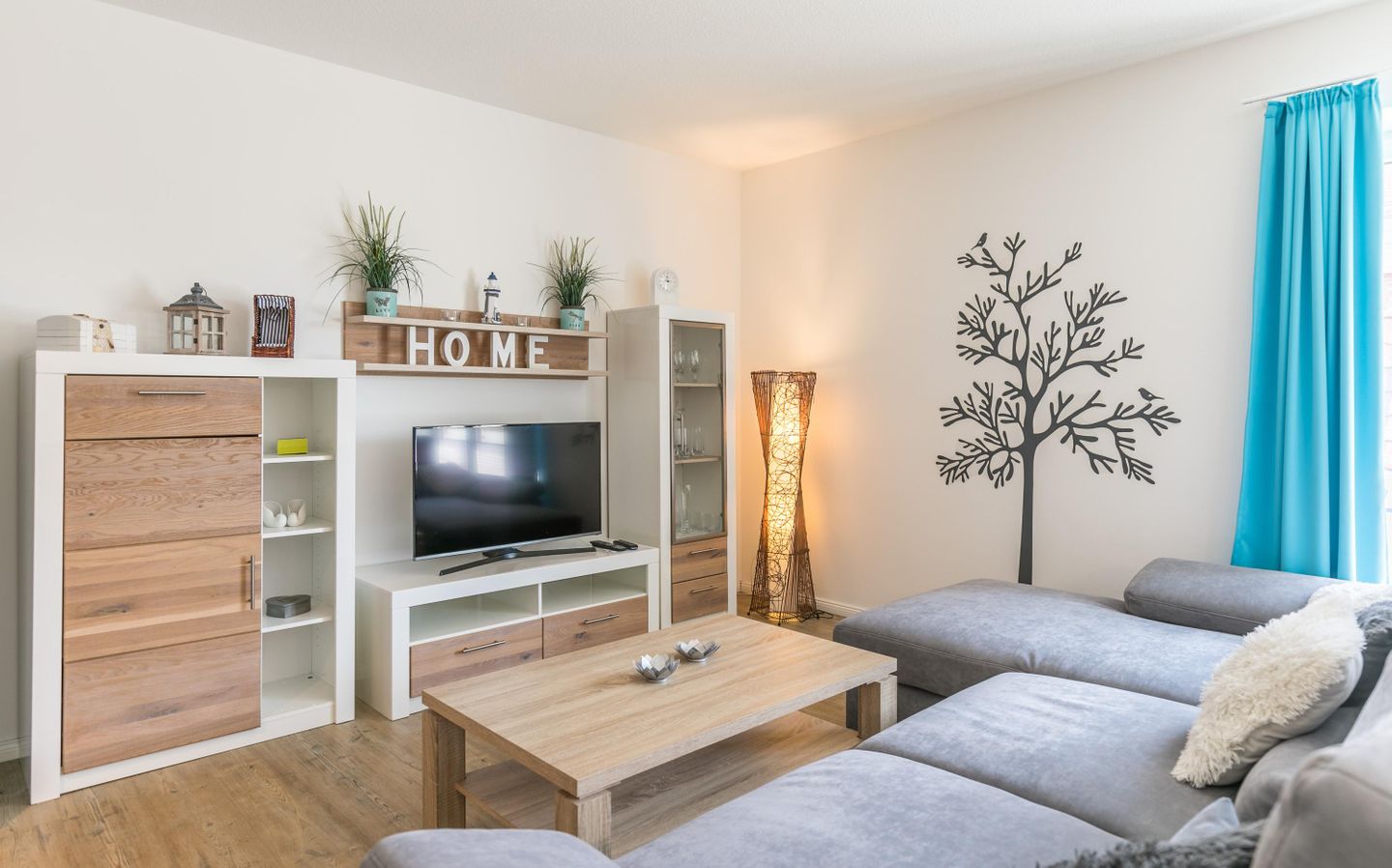 Haus Sand und Meer, Whg. 4, Wohnzimmer