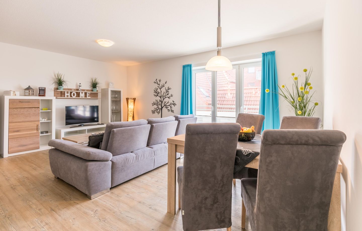 Haus Sand und Meer, Whg. 4,  Wohnzimmer