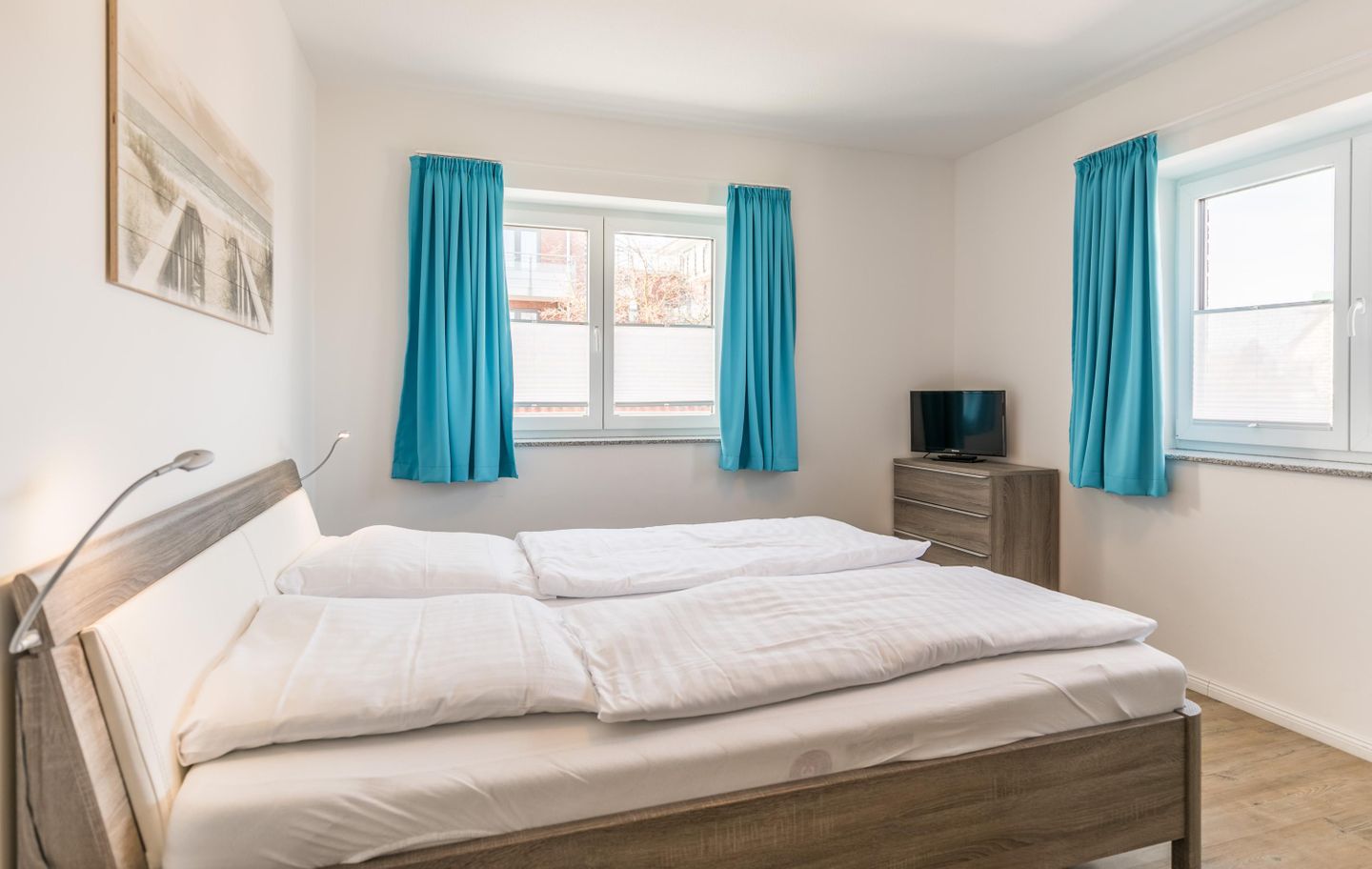 Haus Sand und Meer, Whg. 4, Schlafzimmer