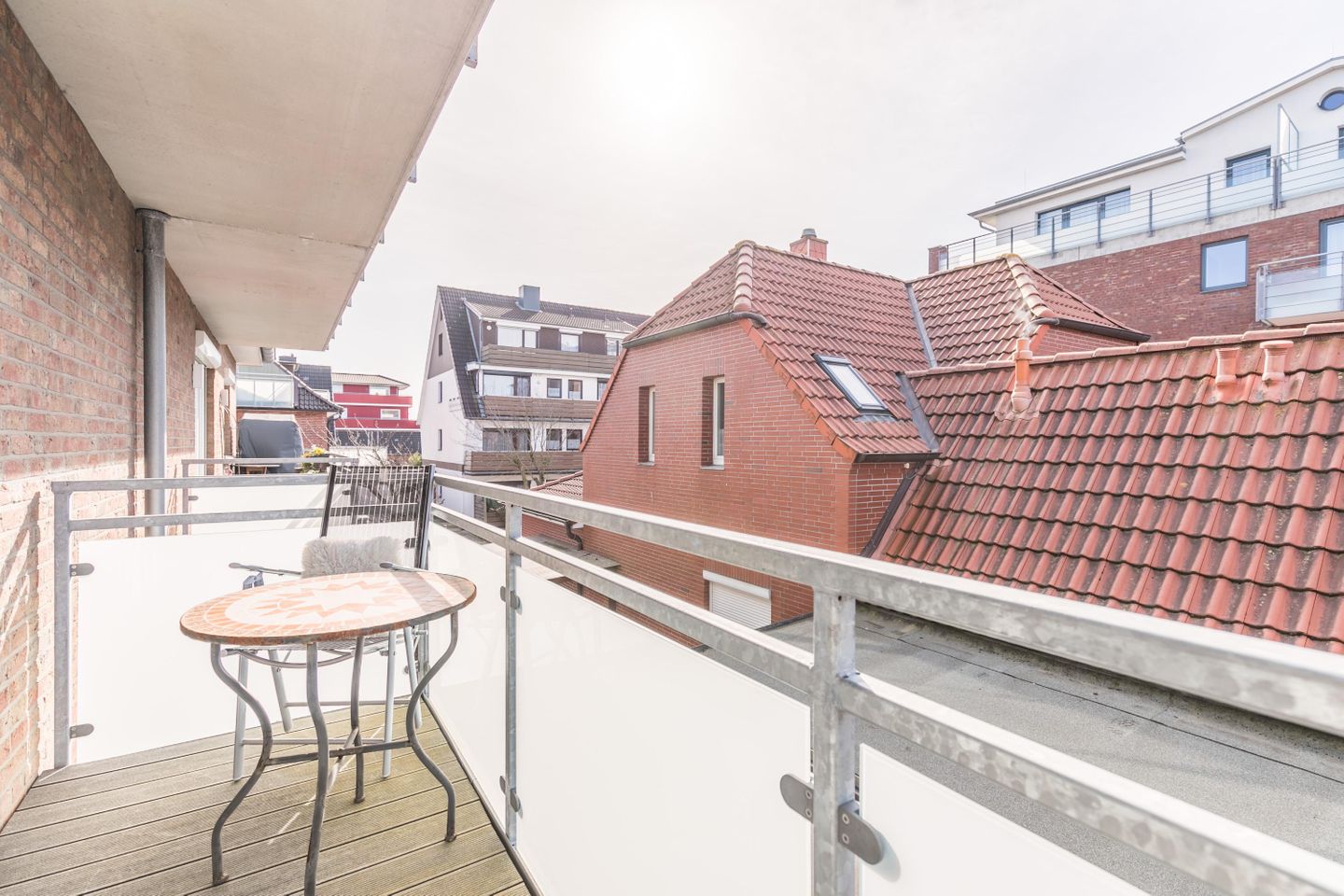 Haus Sand und Meer, Whg. 4, Balkon