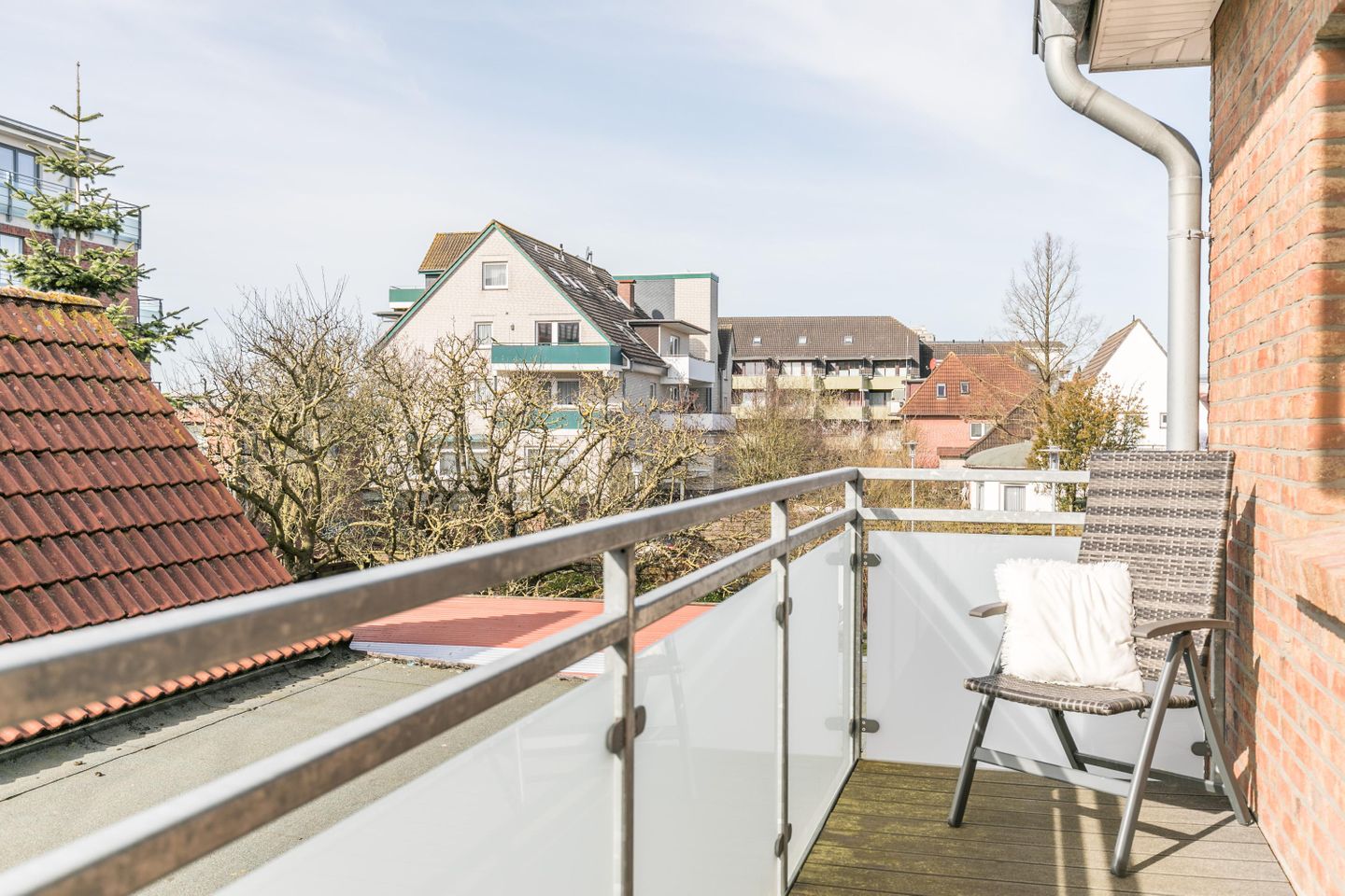 Haus Sand und Meer, Whg. 4, Balkon