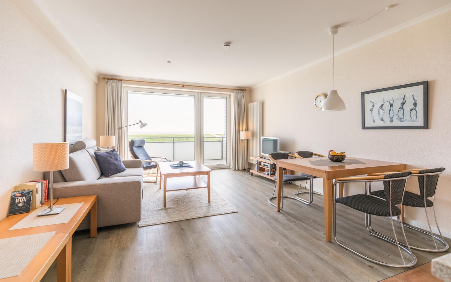 Seewärts Wohnen, Whg. 2.6 Wohnzimmer
