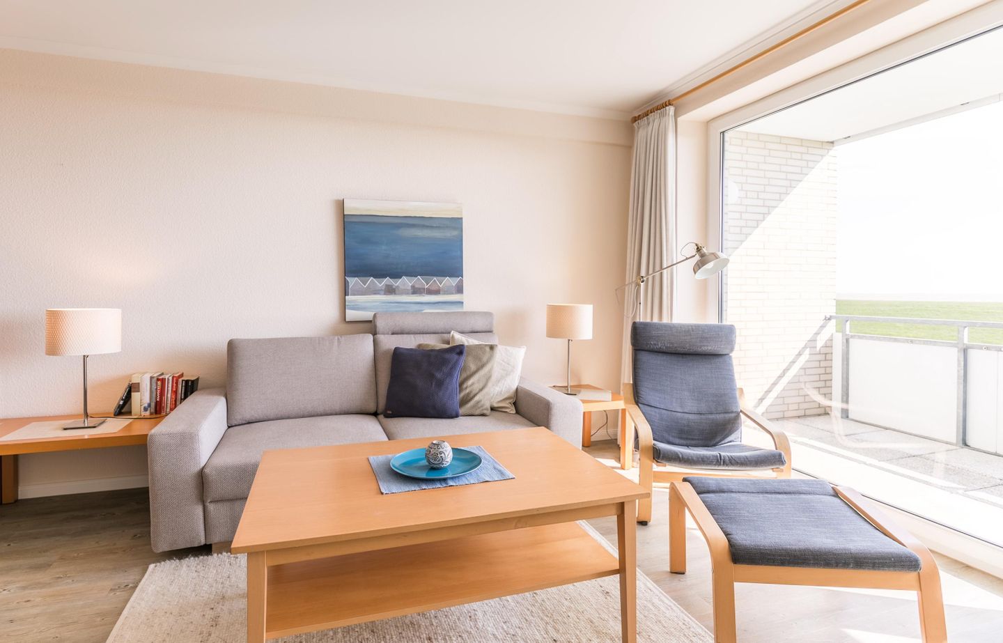 Seewärts Wohnen, Whg. 2.6 Wohnzimmer