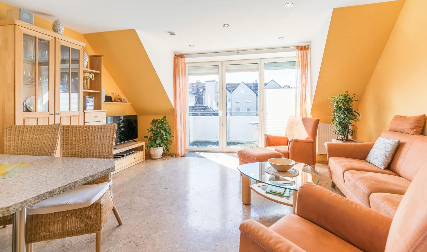 Theodor-Storm-Haus, Whg. 13 Wohnzimmer