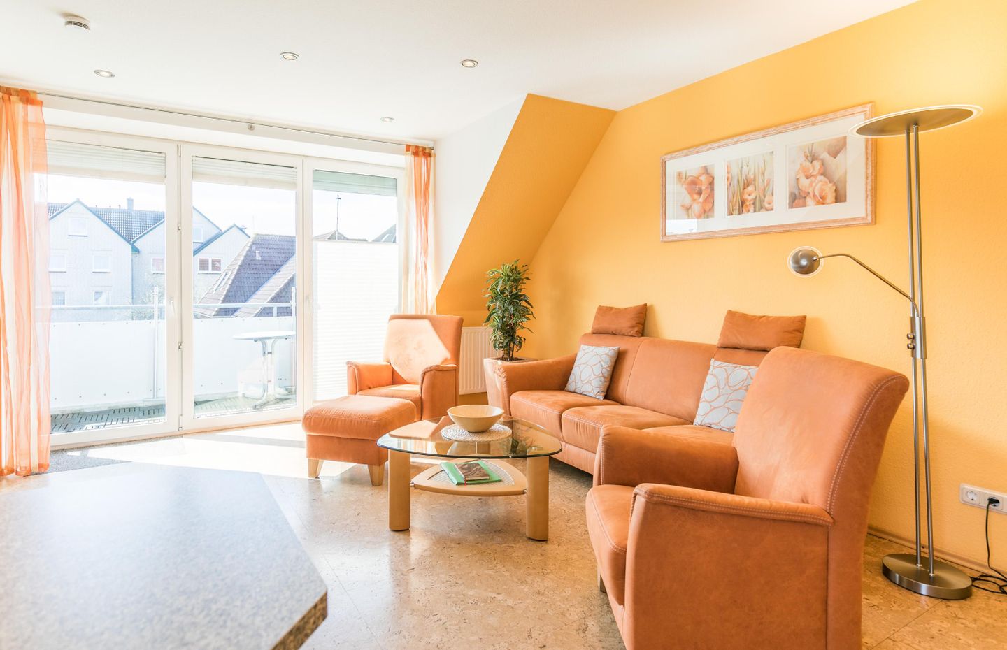 Theodor-Storm-Haus, Whg. 13 Wohnzimmer