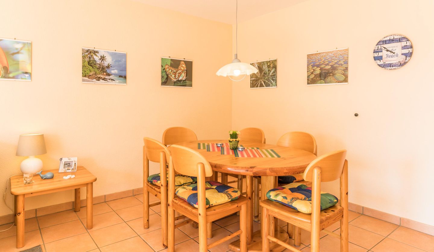 Ferienhaus Jaedicke Wohnzimmer