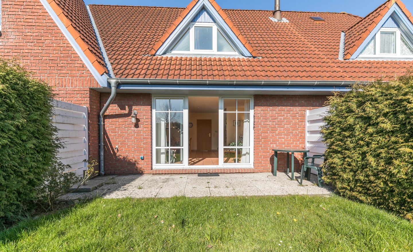 Ferienhaus Jaedicke Terrasse