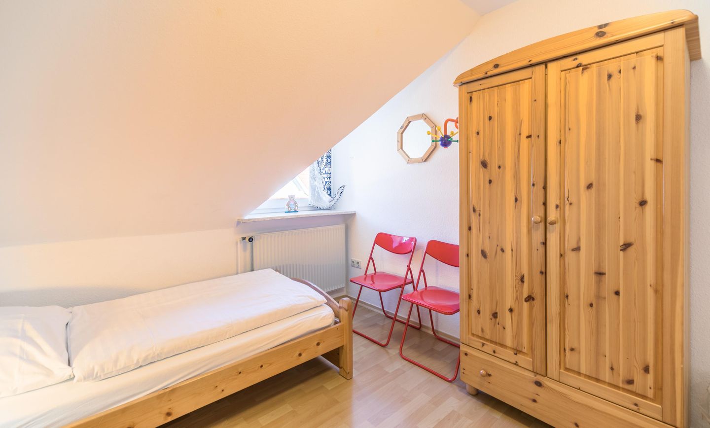 Ferienhaus Jaedicke Schlafzimmer 2