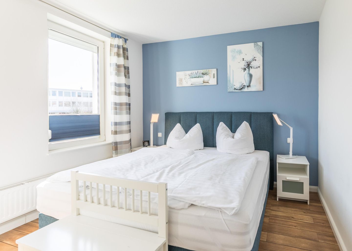 Holstenterrasse, Schlafzimmer 2 / Boxspringbett