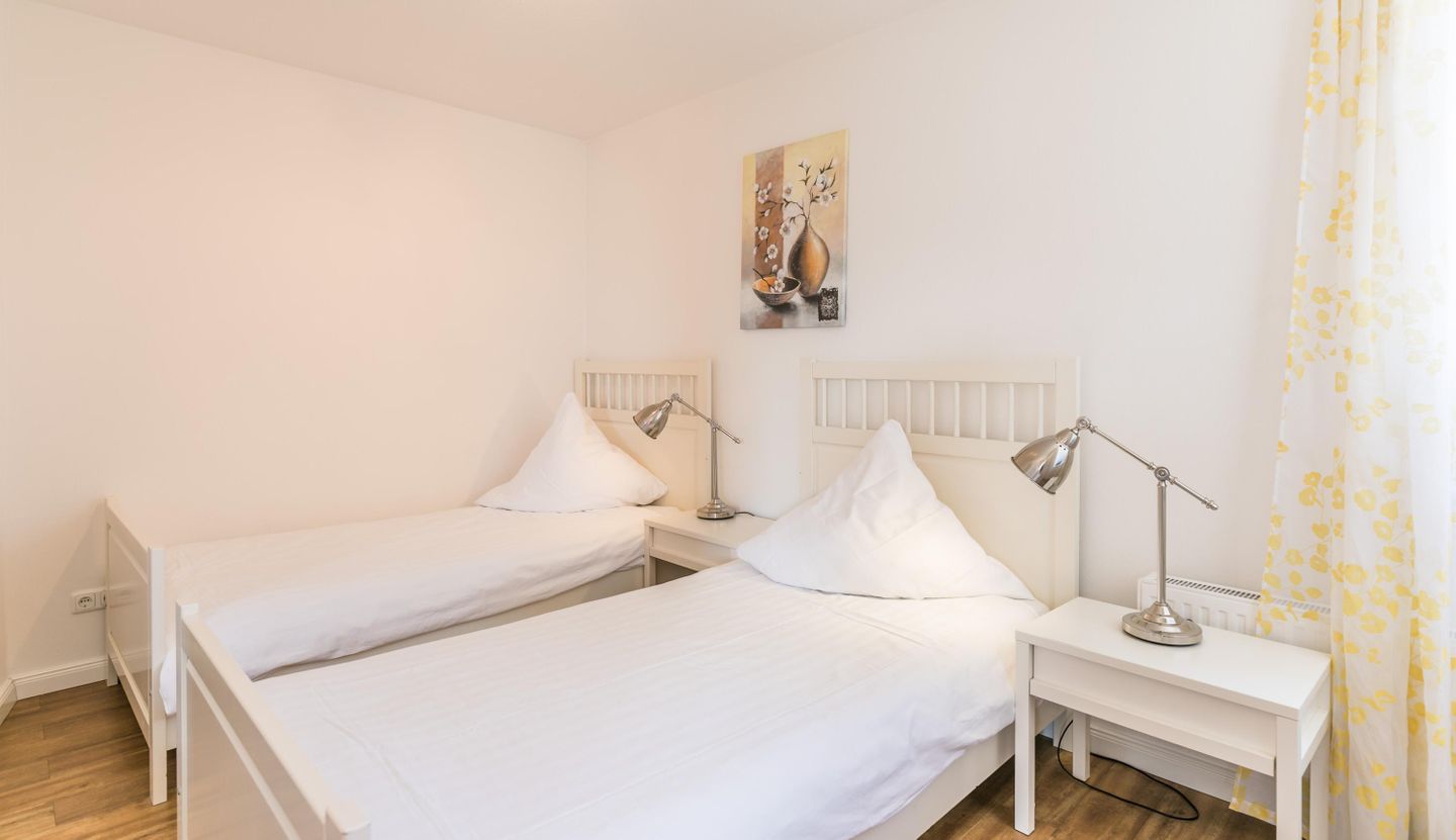 Holstenterrasse, Schlafzimmer 3 / Einzelbetten
