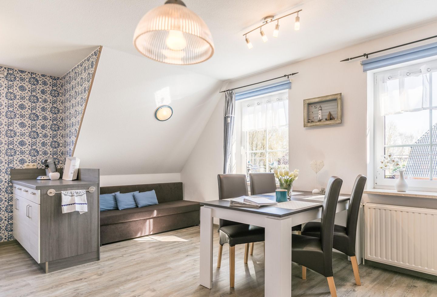 Appartement Kügler, Essbereich