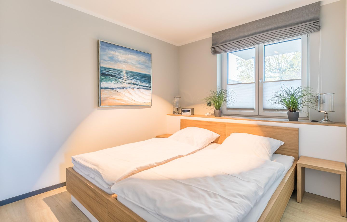 Bahnhofstraße 9, Sandbank 8, Schlafzimmer 1