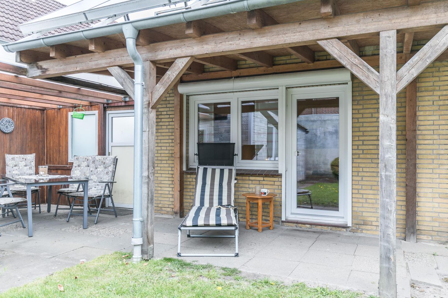 Haus Blomberg, überdachte Terrasse
