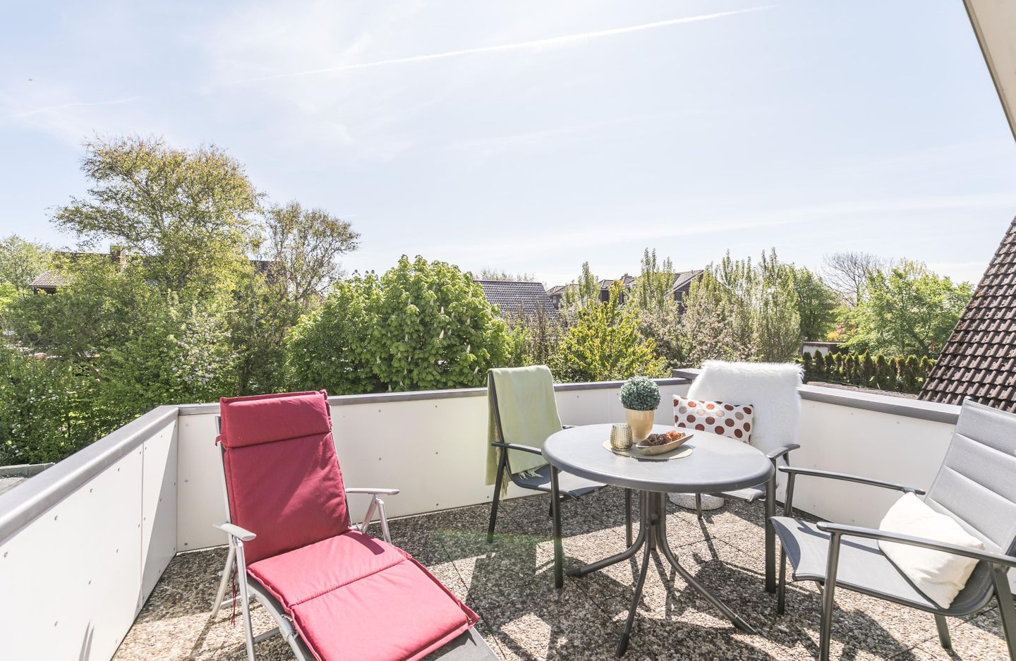 Haus Hinnerk, Whg. , Dachterrasse