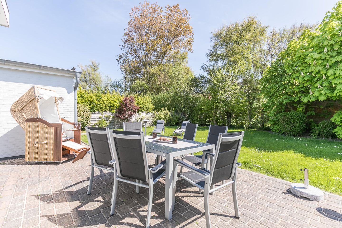 Haus Hinnerk, Whg. 1, Terrasse