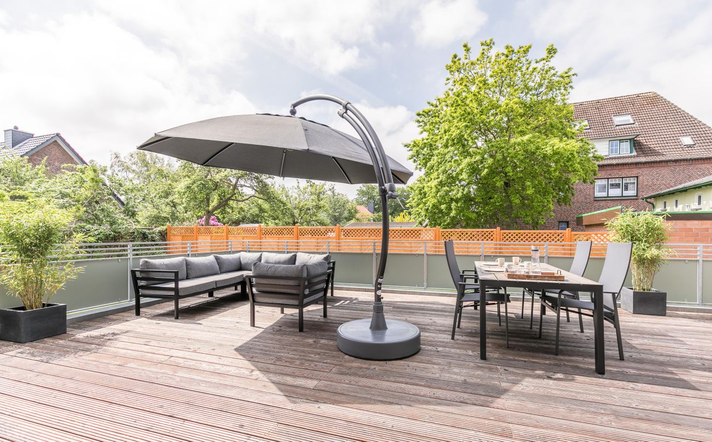 Bahnhofstraße 9, Sandbank 7, Dachterrasse