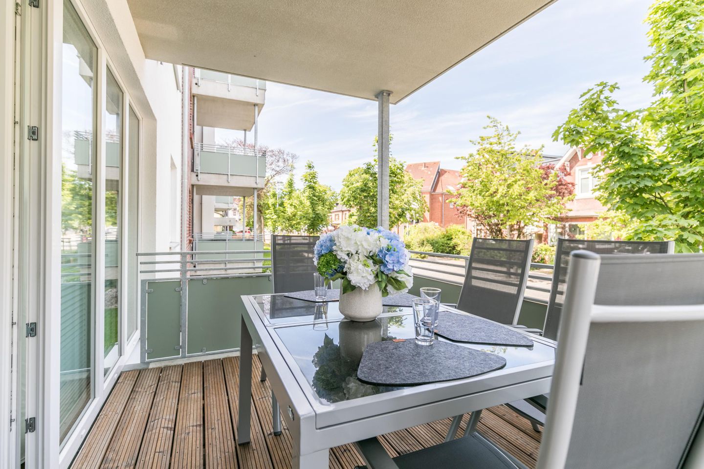 Bahnhofstraße 9, Sandbank 2, Balkon