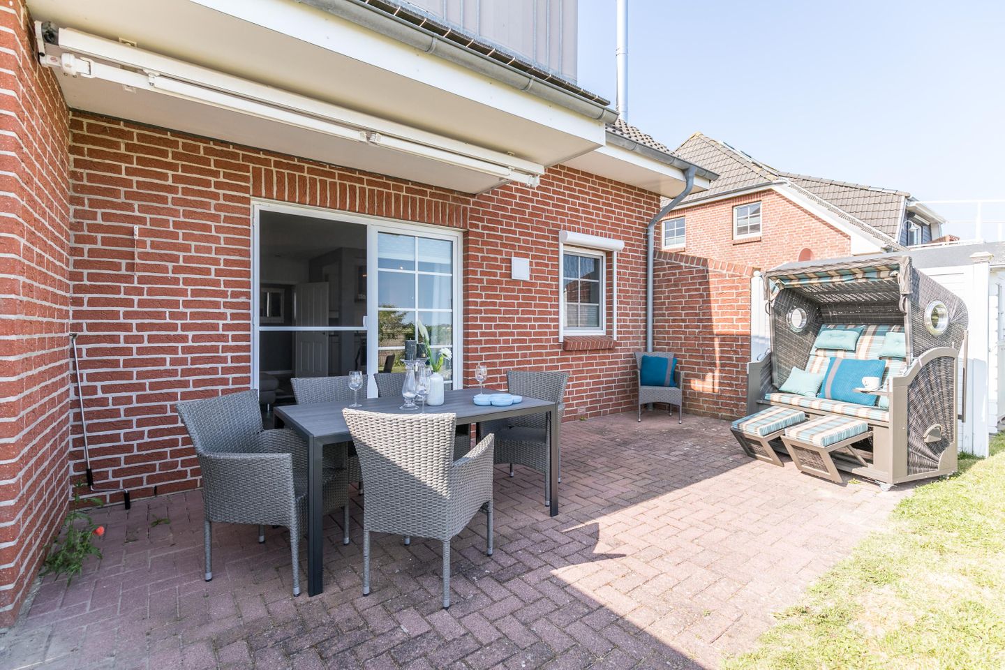 Ferienwohnung Lieblingsplatz Terrasse