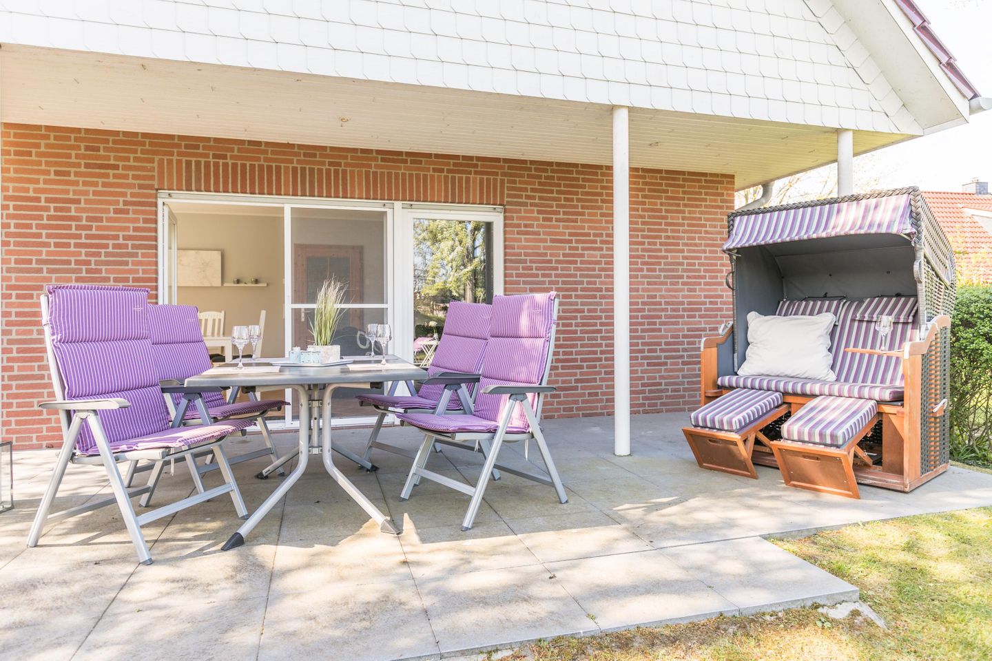Ferienhaus Wassermann 21b Strandkorb