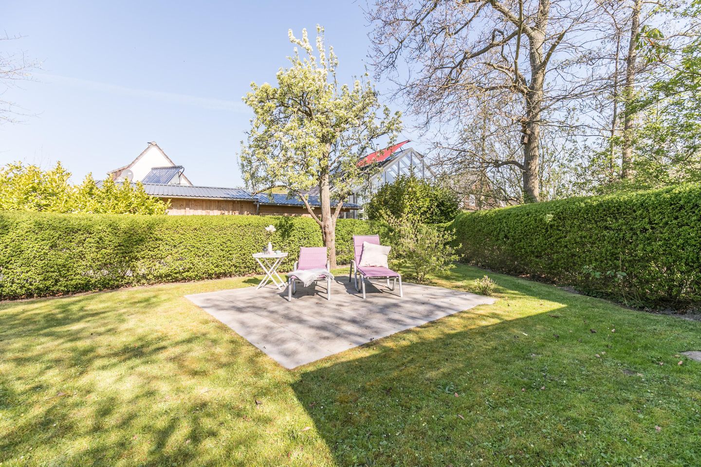 Ferienhaus Wassermann 21b Gartenmöbel