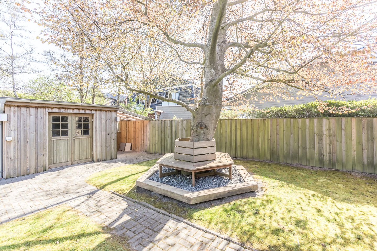 Ferienhaus Wassermann 21b Garten
