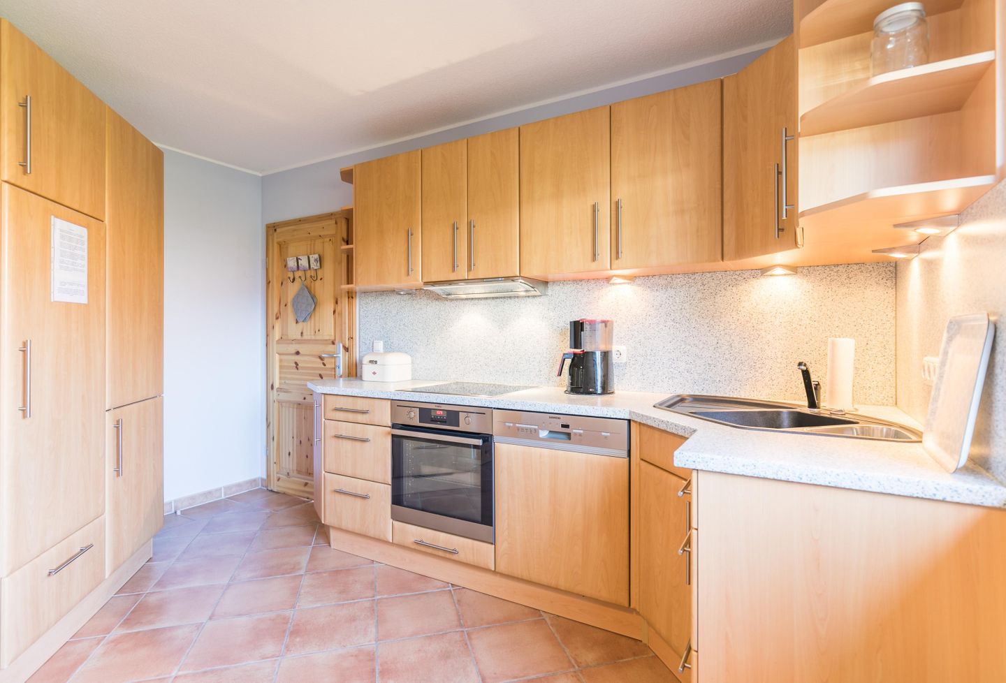 Ferienhaus Wassermann 21b Küche