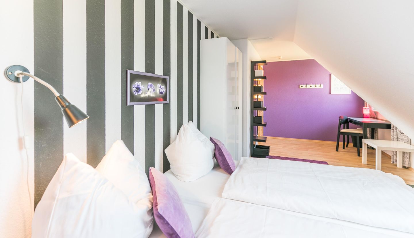 Ferienhaus Wassermann 21b Schlafzimmer 2