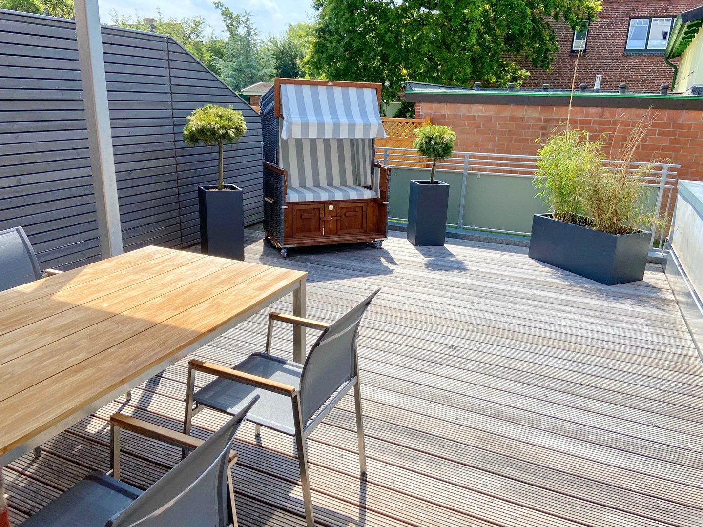 Bahnhofstraße 9, Sandbank 8 Terrasse