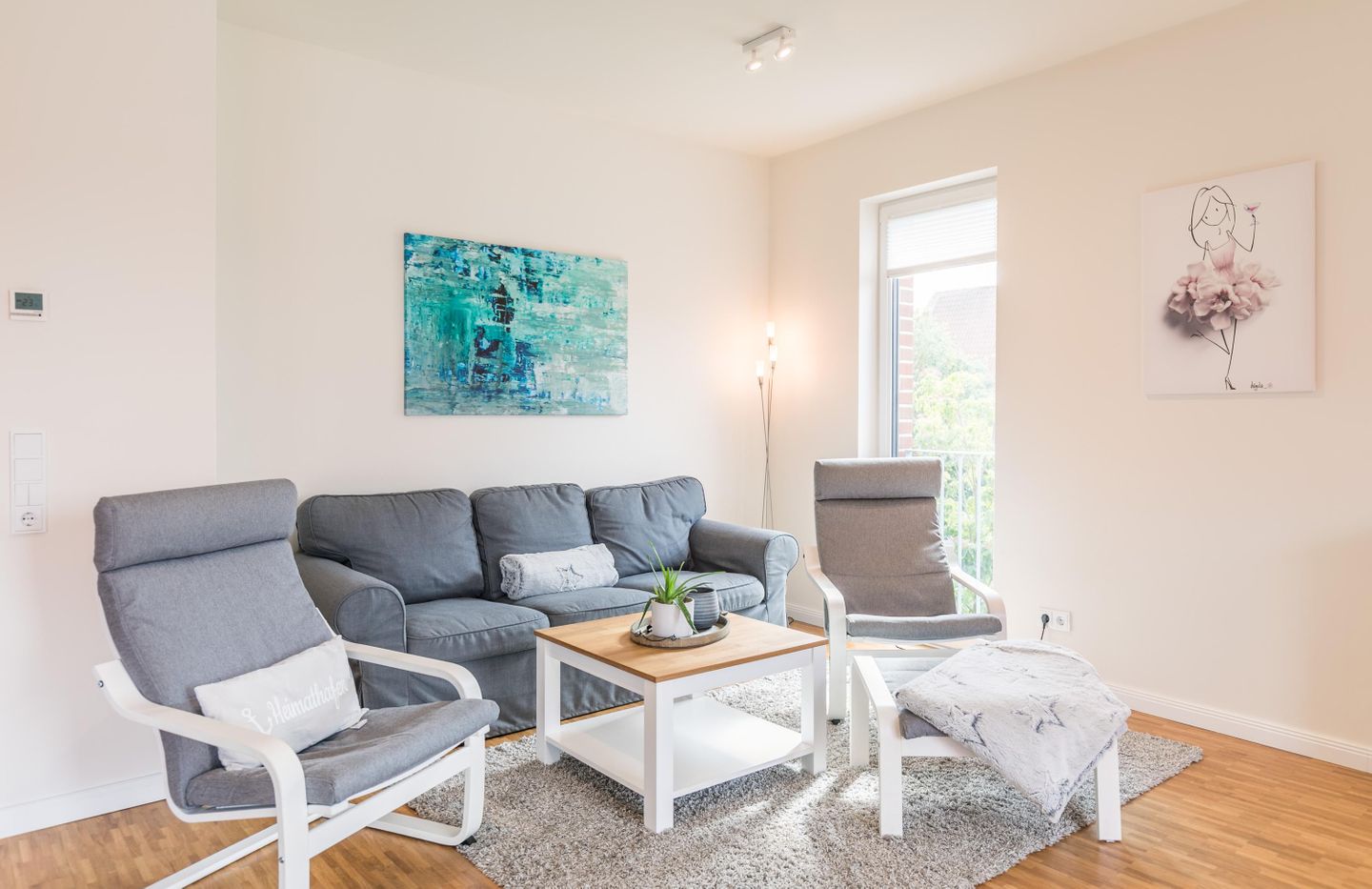 Bi de Kark, Wohnzimmer