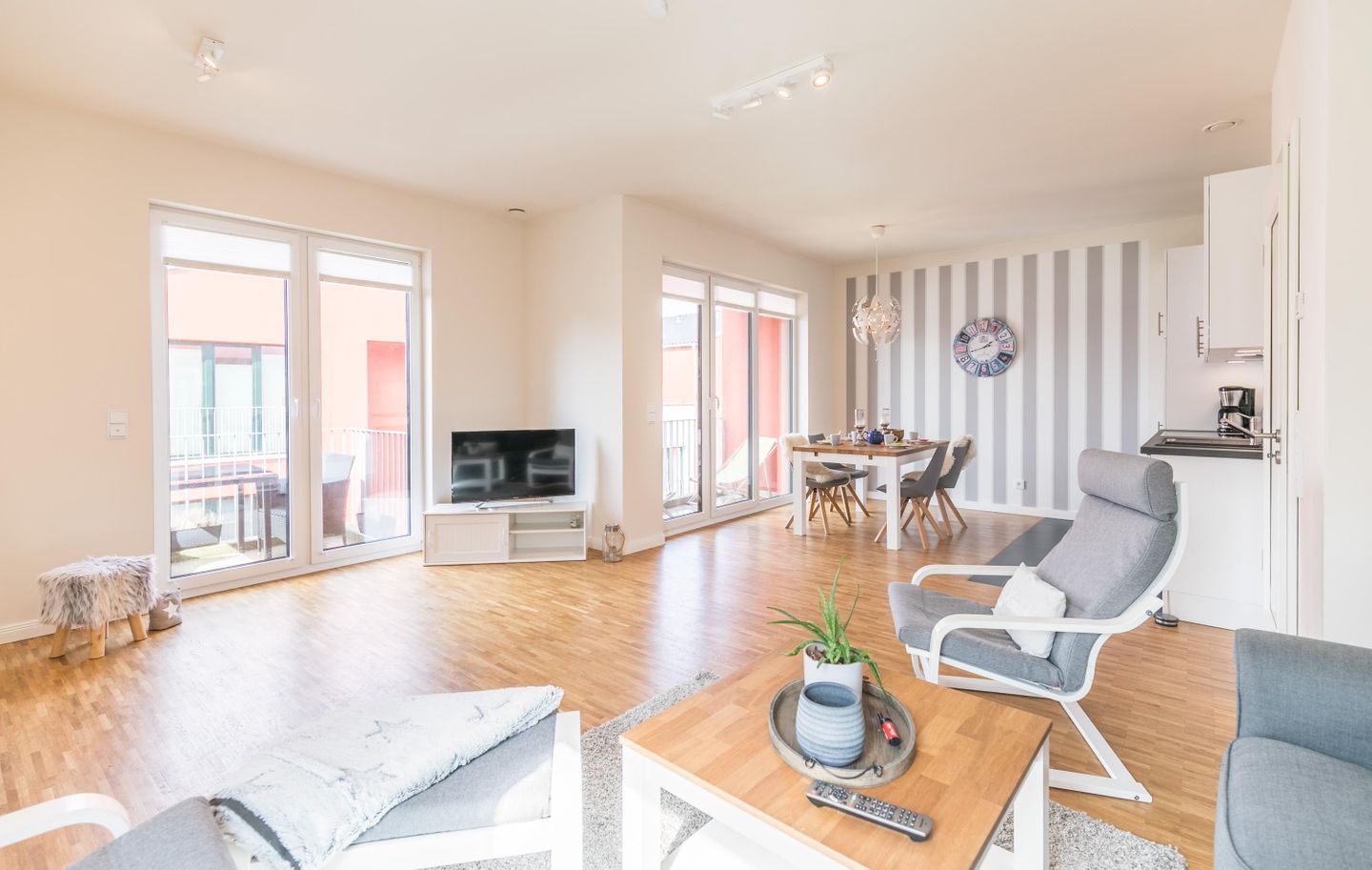 Bi de Kark, Wohnzimmer