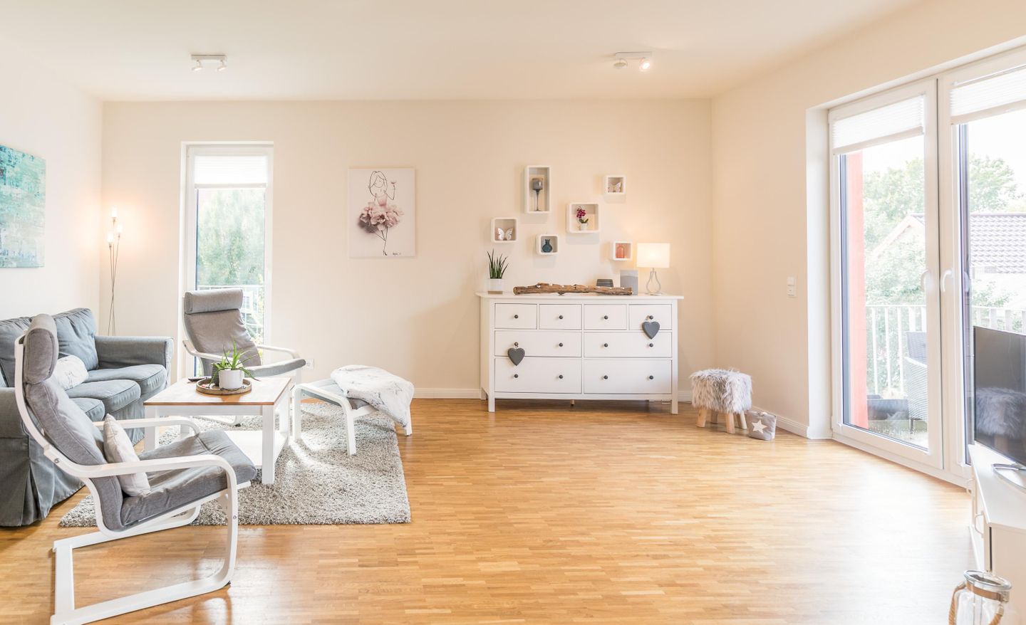 Bi de Kark, Wohnzimmer