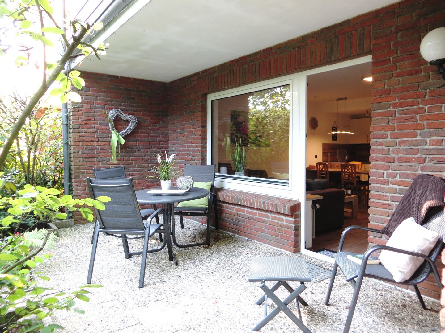 Ferienwohnung Bamberger`s, Terrasse
