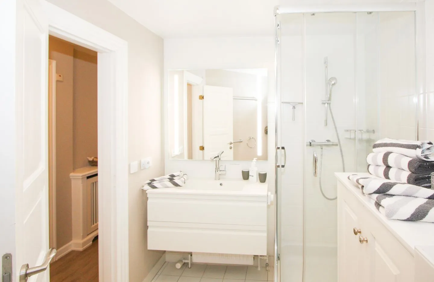 Am Heidepark, App. 3 E Wenningstedt - Badezimmer