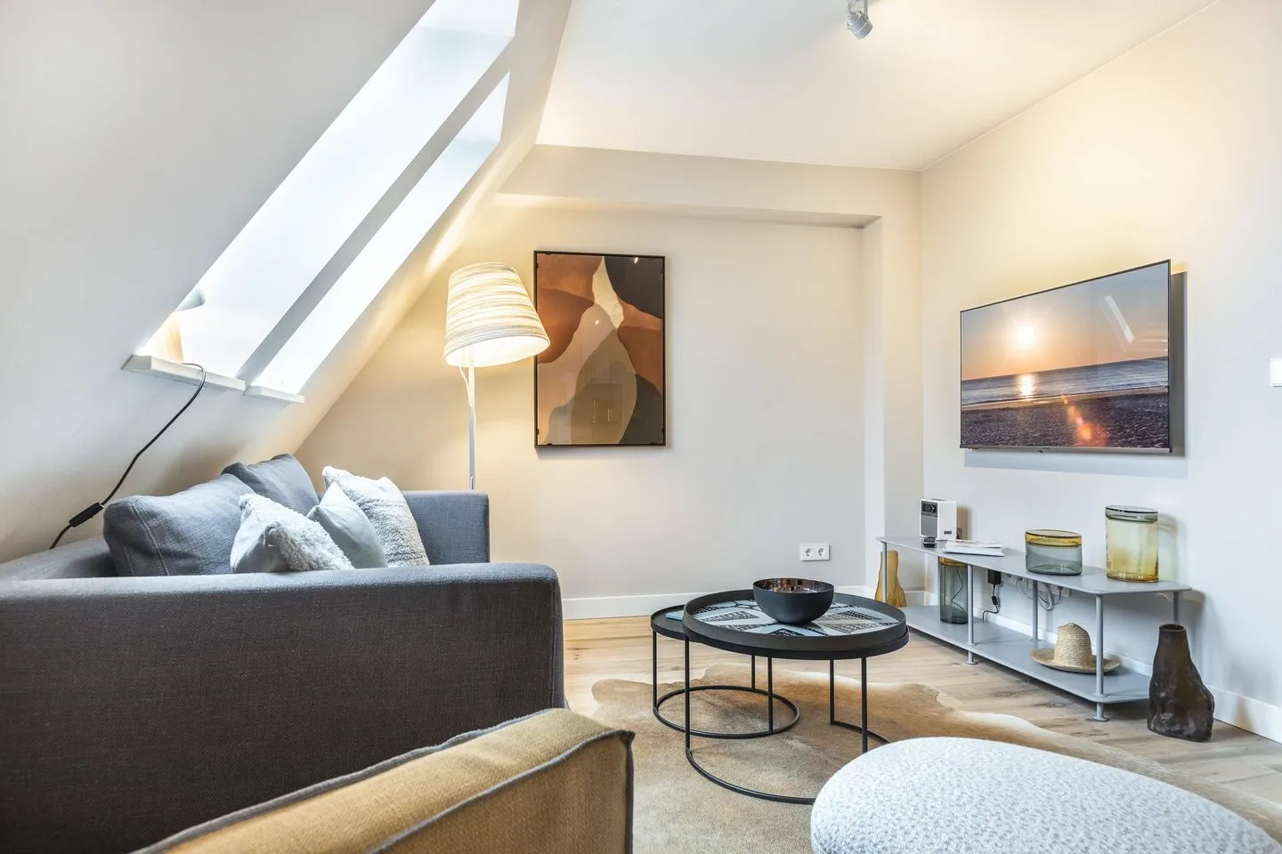 Strandgut Wohnung 8 Wenningstedt - Wohnzimmer