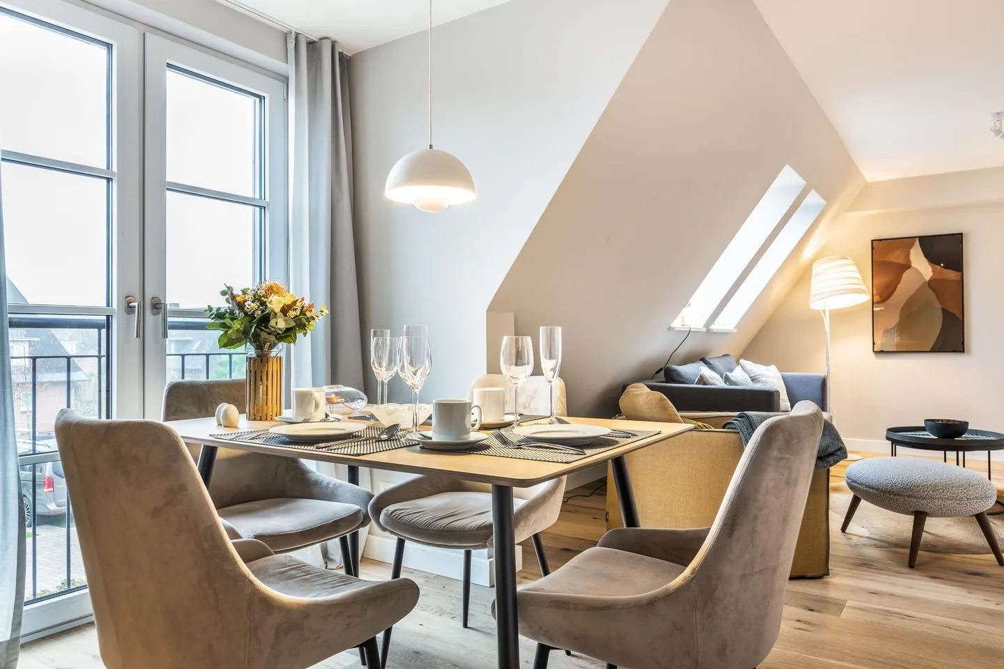 Strandgut Wohnung 8 Wenningstedt - Wohnzimmer