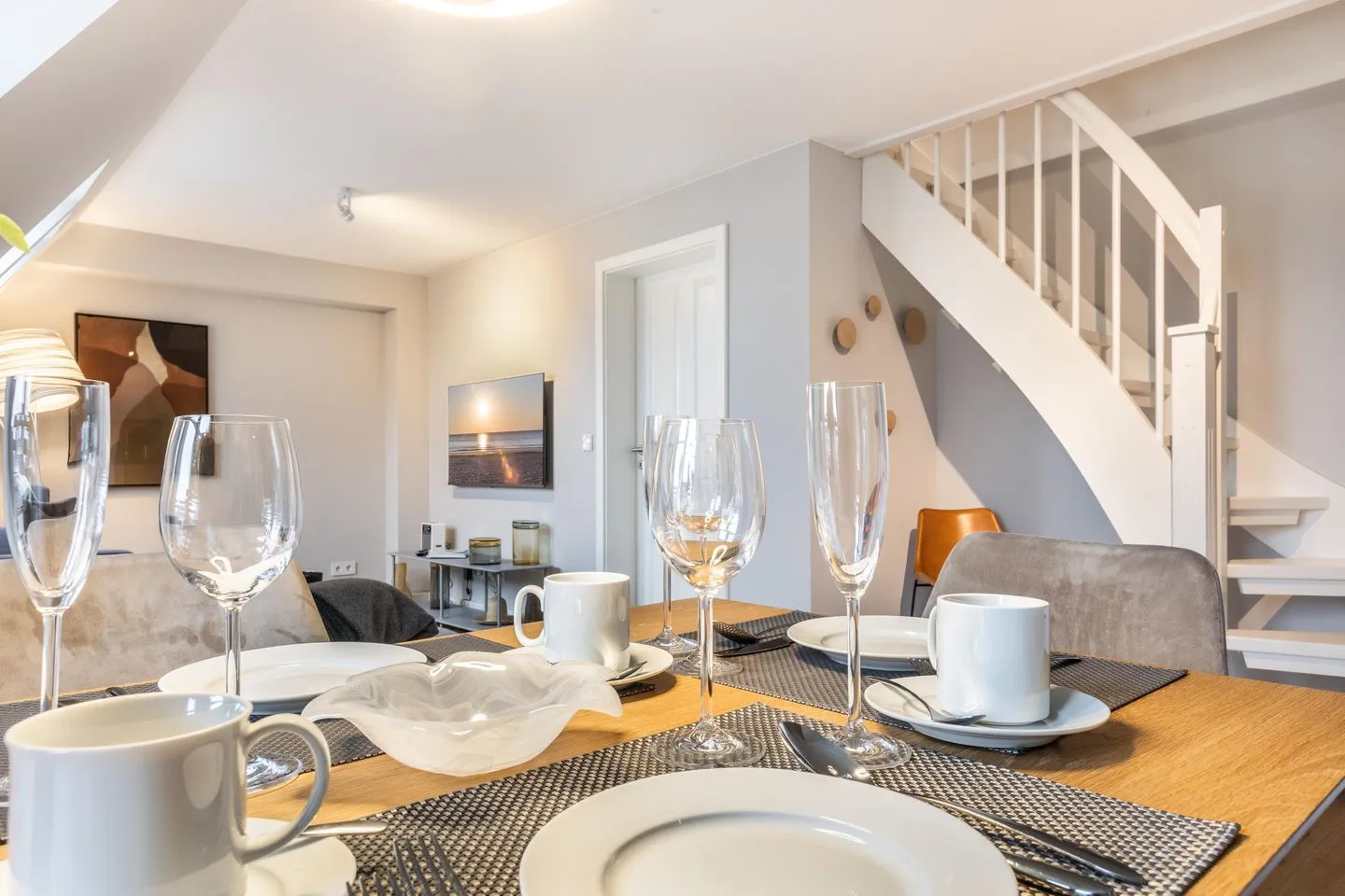 Strandgut Wohnung 8 Wenningstedt - Wohnzimmer