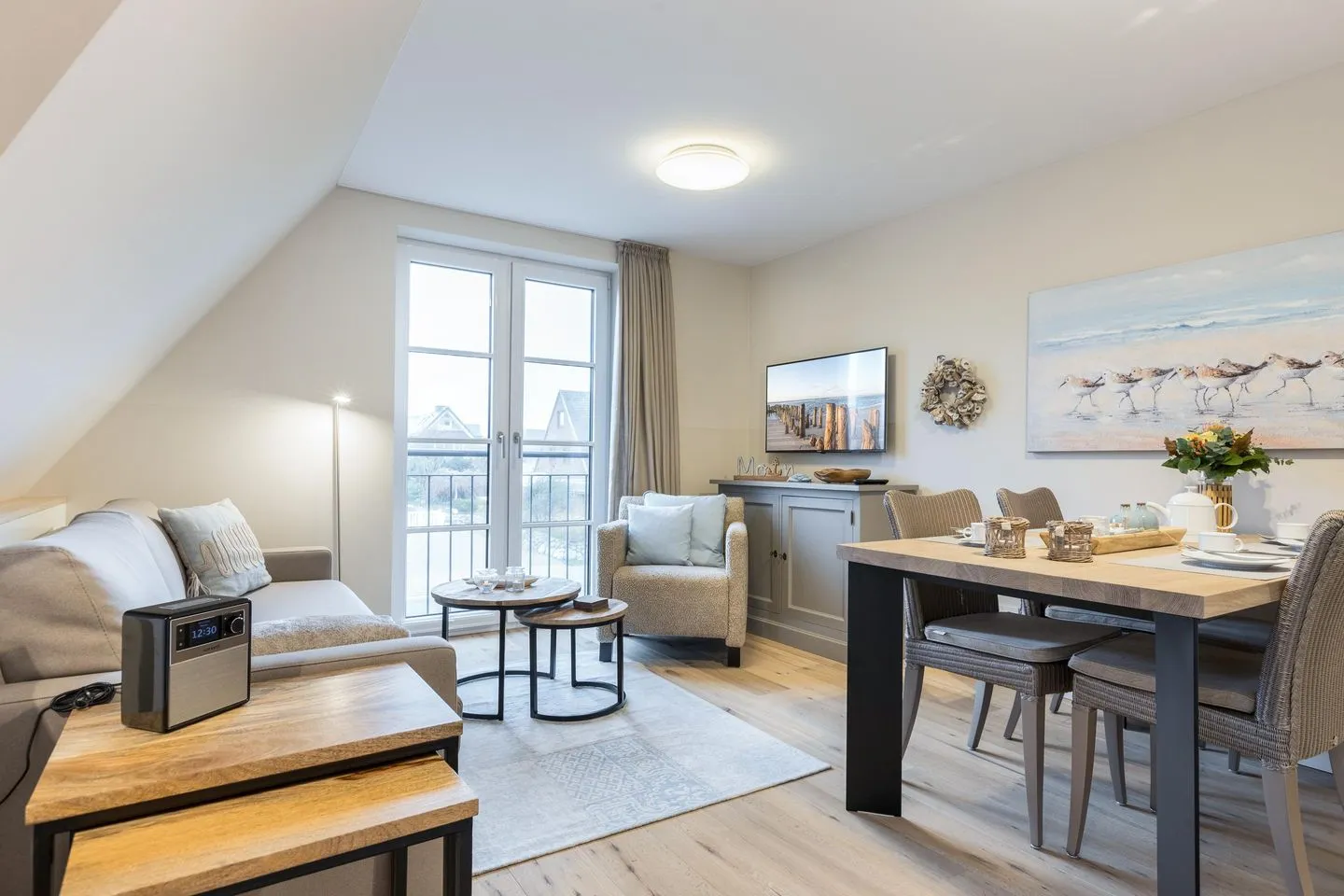 Strandgut Wohnung 10 Wenningstedt - Wohnzimmer