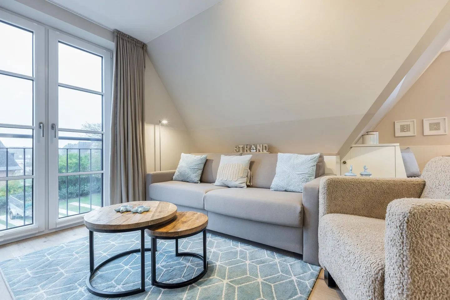 Strandgut Wohnung 9 Wenningstedt - Wohnzimmer