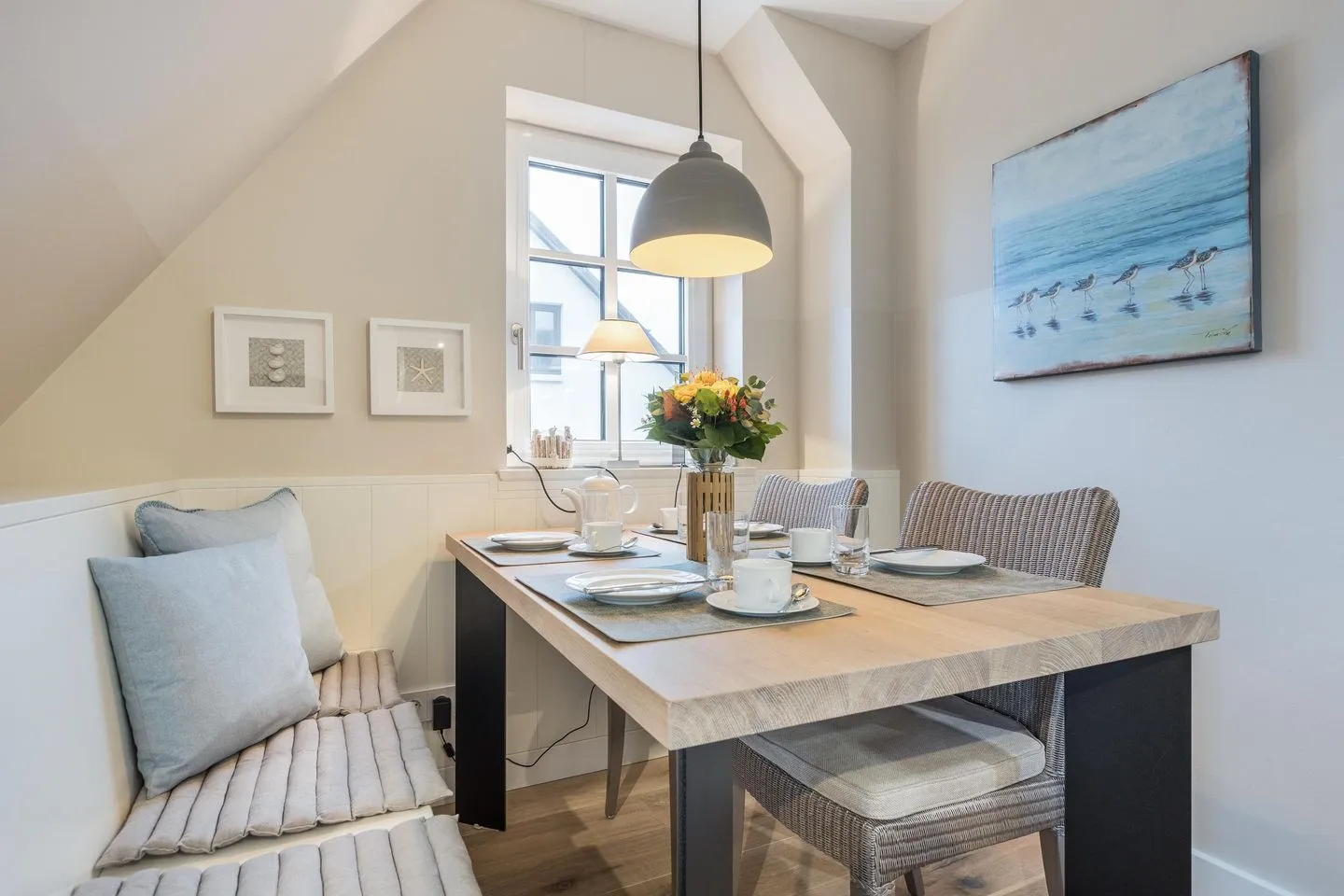 Strandgut Wohnung 9 Wenningstedt - Wohnzimmer